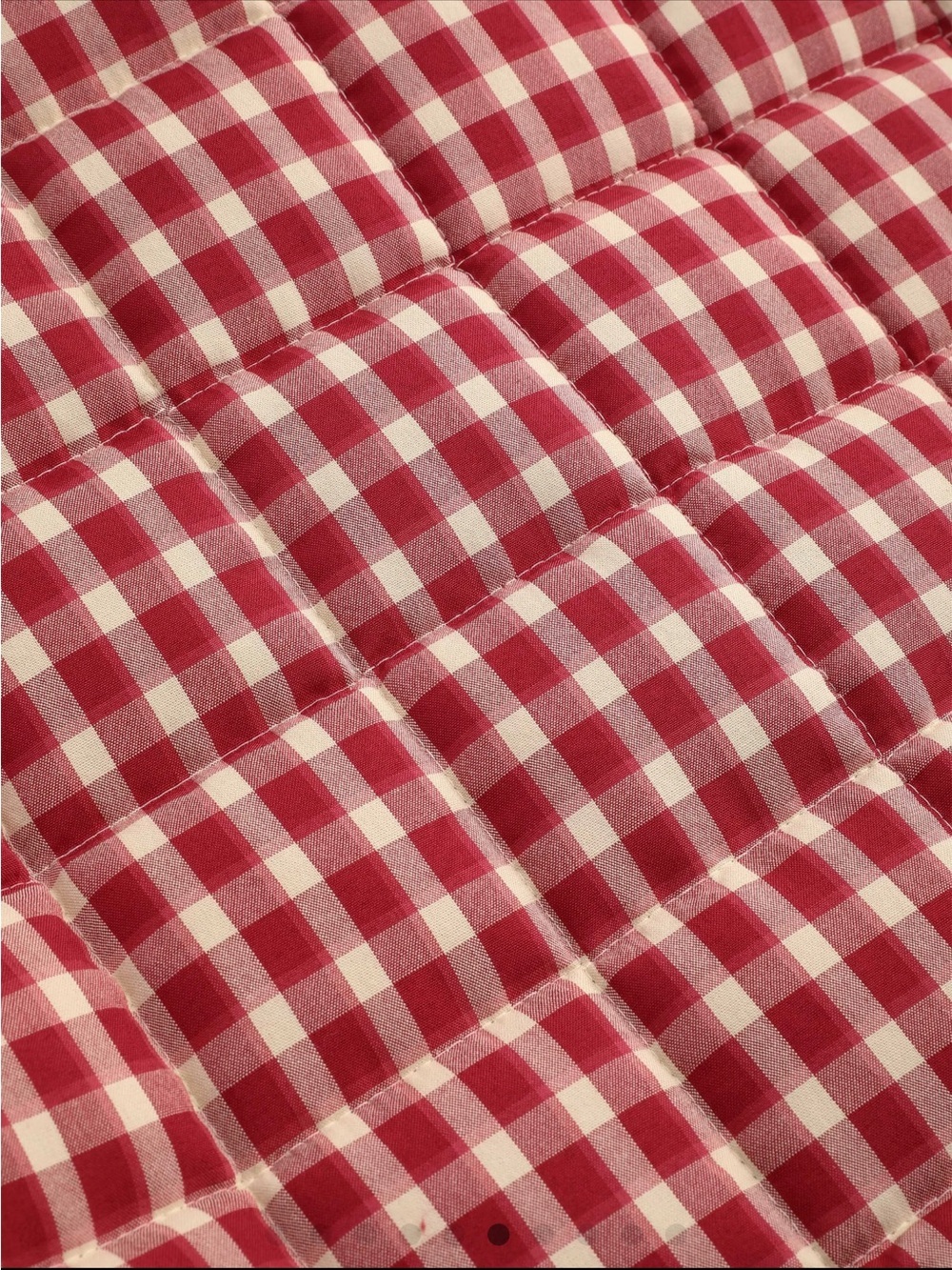 NWT CIDER OVERSIZED CONTRAST CHECK TIE FRONT BOW VEST - Picture 6 of 16